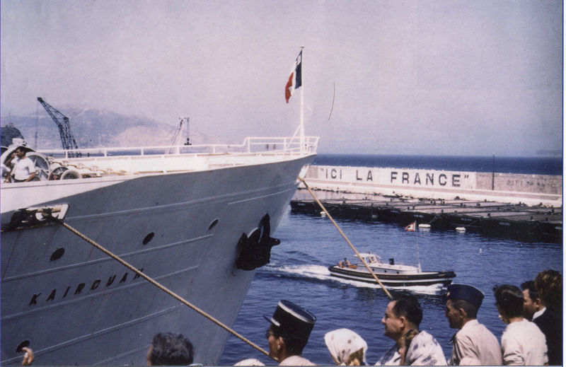 L'exode départ du Kairouan Oran 1962