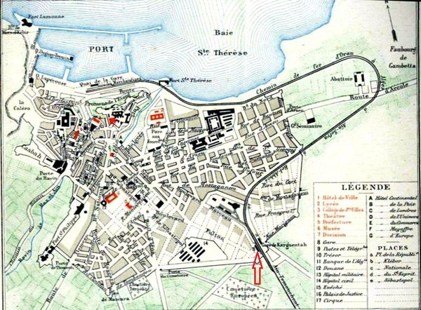 Oran - Plan 1900- 02