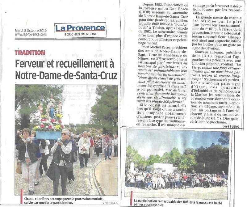 Article Rasssemblement Don Bosco Octobre 2019