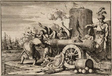 The french Consul sent from baba merzoug in 1683