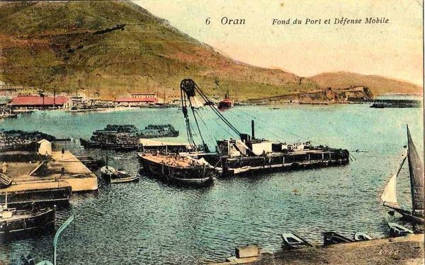 Oran- 065- travail sur les quais