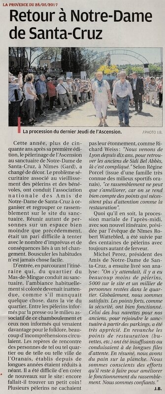 La Provence de ce jour JB ret