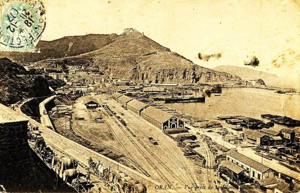 Oran- 108- travail sur les quais