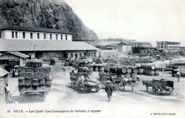 Oran- 056- travail sur les quais