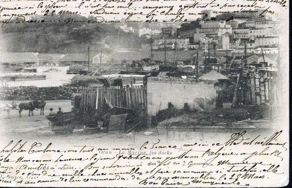 Oran- 014- travail sur les quais