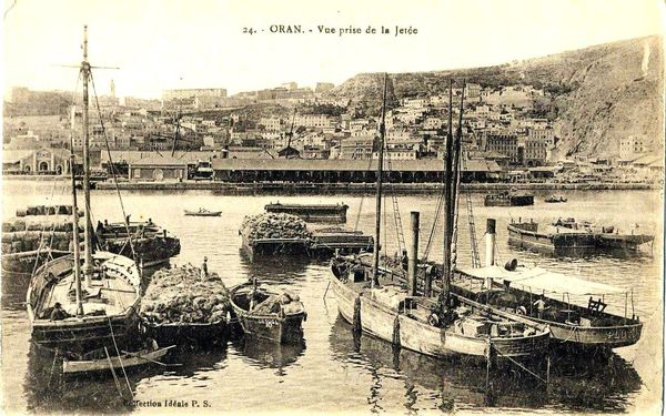 Oran- 130- travail sur les quais
