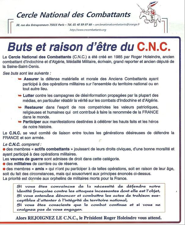 But et raison d'être du CNC