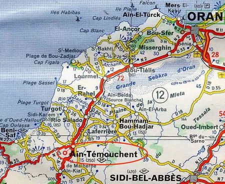 Situation Aïn-Temouchent