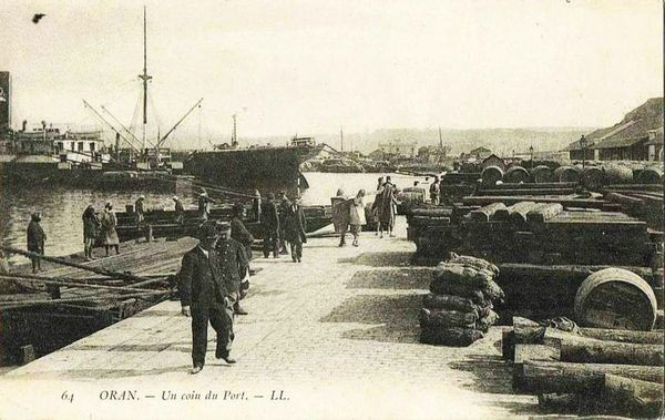 Oran- 047- travail sur les quais