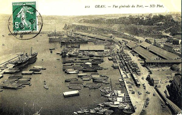 Oran- 115- travail sur les quais