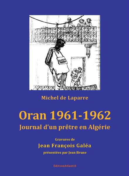 Couverture Journal d'un prètre - Oran 1961