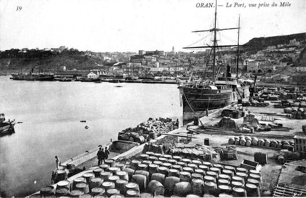 Oran- 020- travail sur les quais