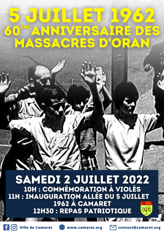 Affiches 60 ème anniversaire Oran