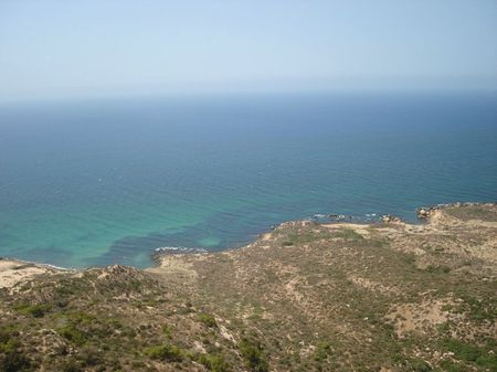 0Côte de Canastel depuis la piscine en 2005