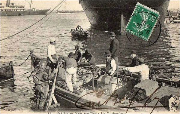 Oran- 093- travail sur les quais