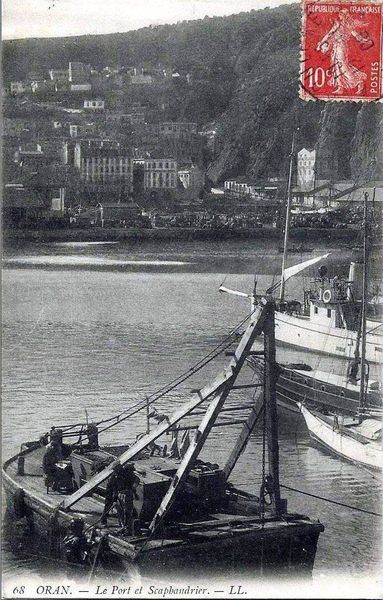 Oran- 092- travail sur les quais