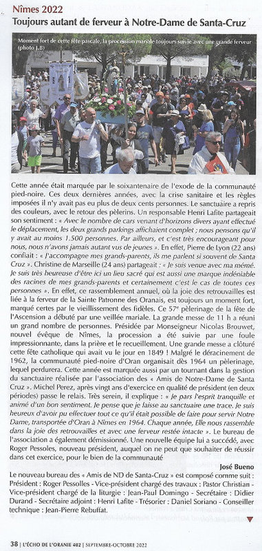 Ascension 2012-ECHO ORANIE