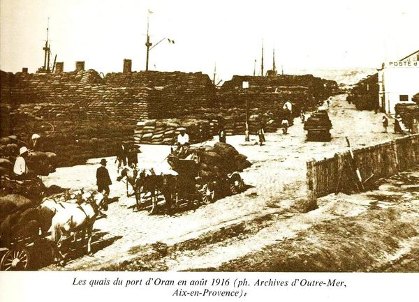 Oran- 023- travail sur les quais