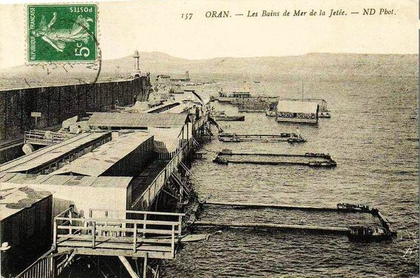 Oran- 162- travail sur les quais