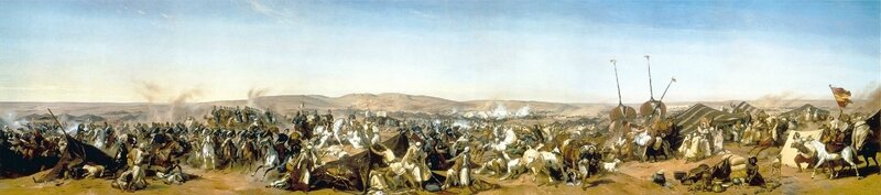Prise_de_la_smalah_d_Abd-El-Kader_a_Taguin_16_mai_1843_Horace_Vernet