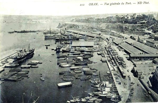 Oran- 156- travail sur les quais