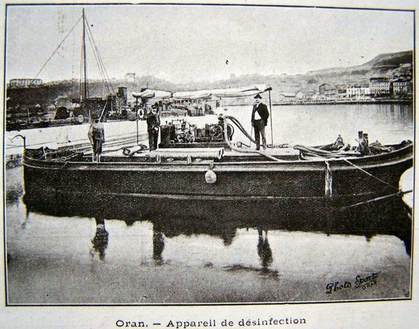 Oran- 117- travail sur les quais