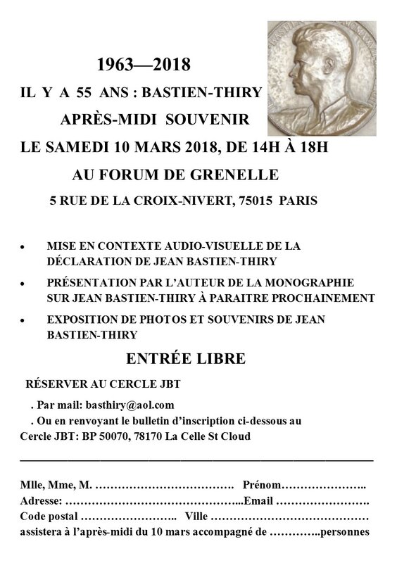 Bastien Thiry 55 ans