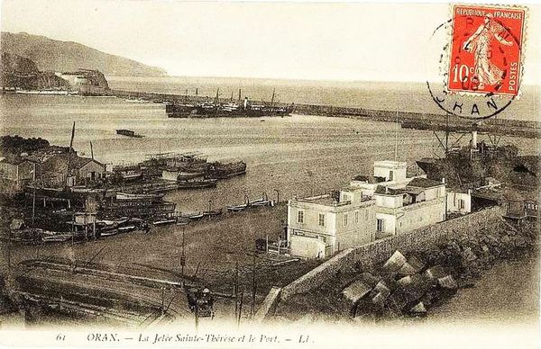 Oran- 064- travail sur les quais