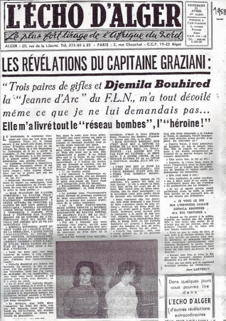 L_Echo_d_alger_11_04_1958_Djemila_Bouhired