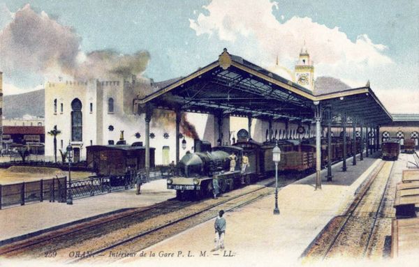 Oran- Gare PLM- Voies- 01