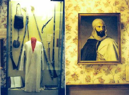 Abdelkader et son attirail