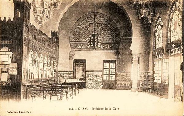 Oran- Gare PLM intérieure- 05