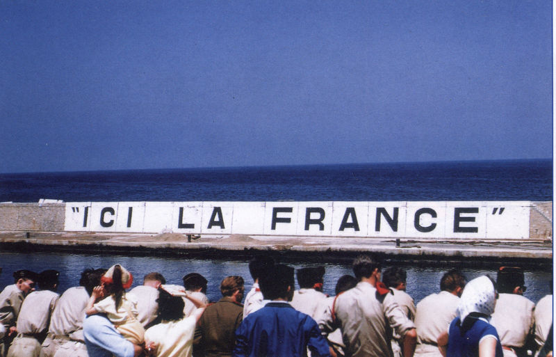 L'exode - port d'Oran -ICI LA FRANCE-
